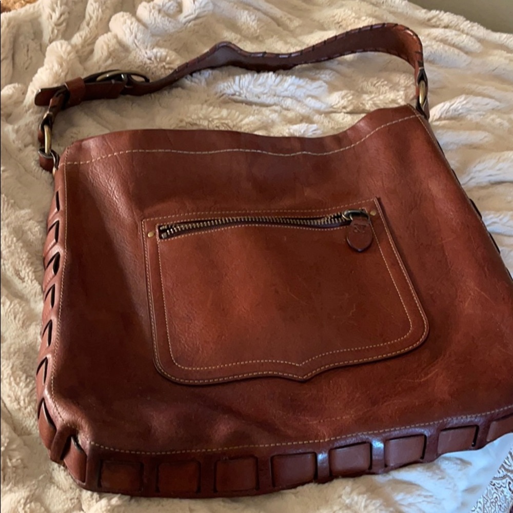 Vintage coach bag excellent condition leather.